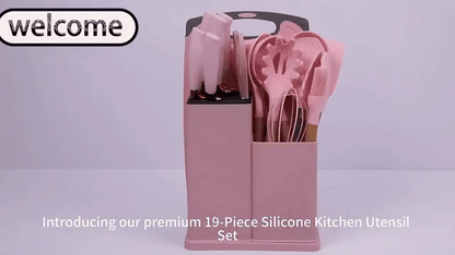 19 Piece Kitchen Utensil Set